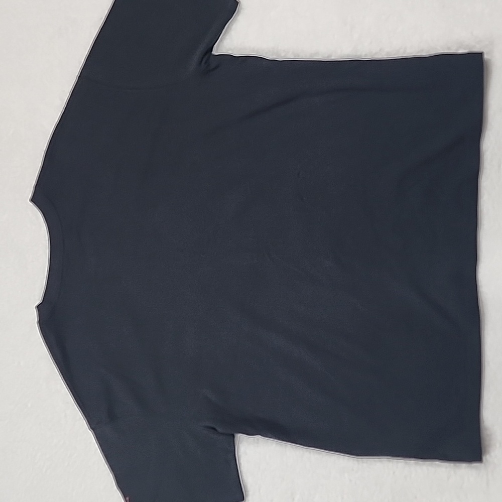 Nike Air Jordan Heritage Logo Short Sleeve Loose Fit Black Tee Shirt Brand New - Picture 10 of 13